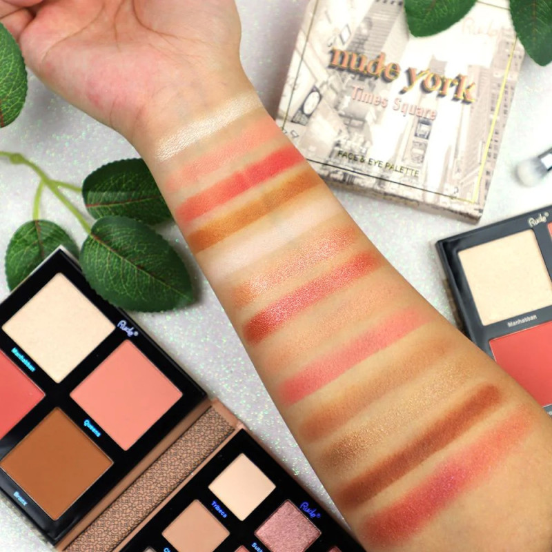 Rude Cosmetics Nude York Palette – Oog & Gezicht in Eén