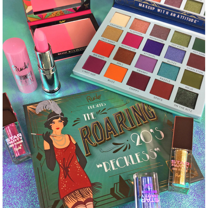 Rude Cosmetics Roaring 20’s Palette – 20 Kleuren Oogschaduw