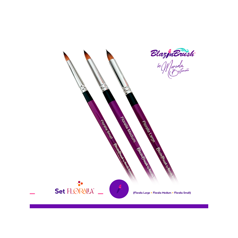 Blazin Brushes by Marcela Bustamente | Schminkpenselen kopen