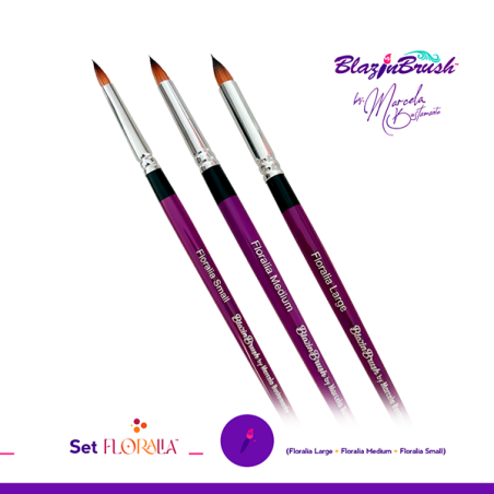 Blazin Brushes by Marcela Bustamente | Schminkpenselen kopen