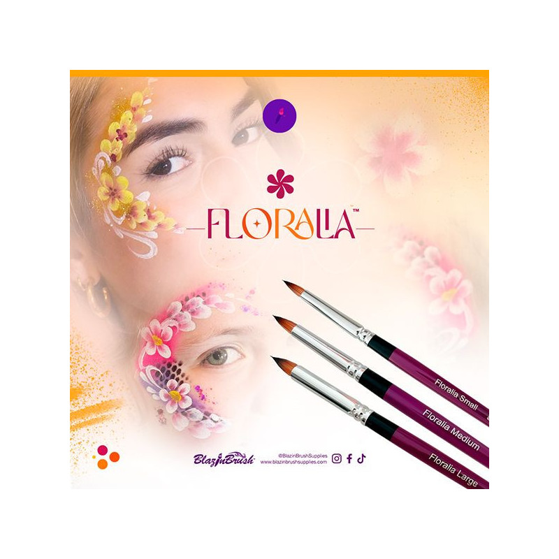 Blazin Brushes by Marcela Bustamente | Schminkpenselen kopen
