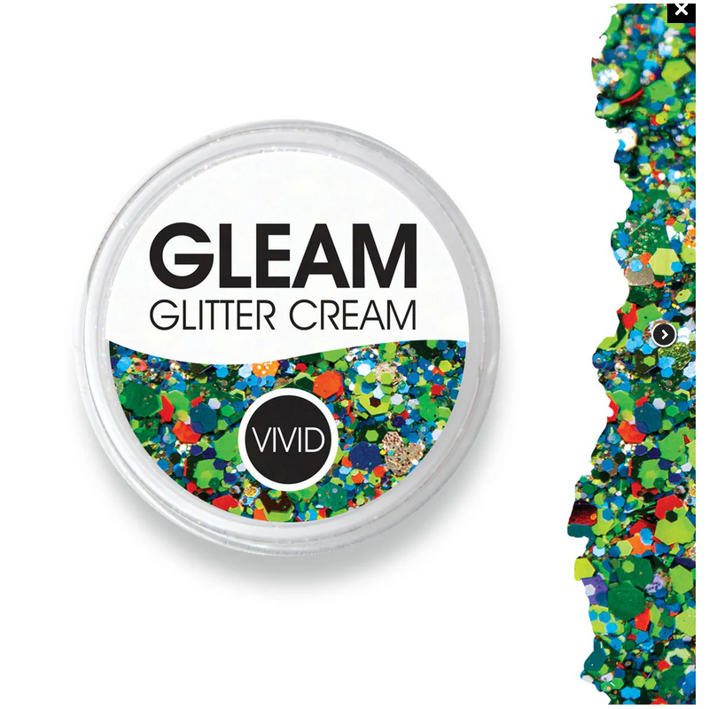 Vivid GLEAM | Face- & Bodyart Glitters| Festivalglitter | Glittercreme