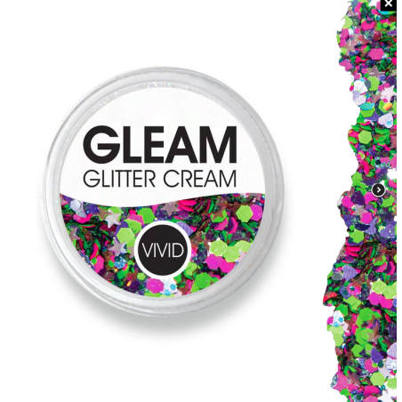Vivid GLEAM | Face- & Bodyart Glitters| Festivalglitter | Glittercreme