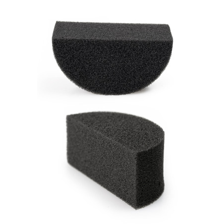 PXP Make-Up spons zwart | half 2stuks