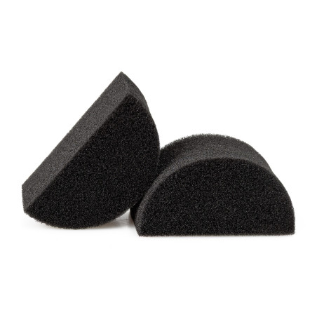 PXP Make-Up spons zwart | half 2stuks