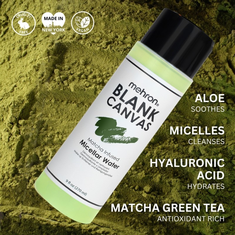 De krachtige micellar water make-upremover met matcha groene thee dat niet hoeft te worden afgespoeld. Nu te koop bij Noddies