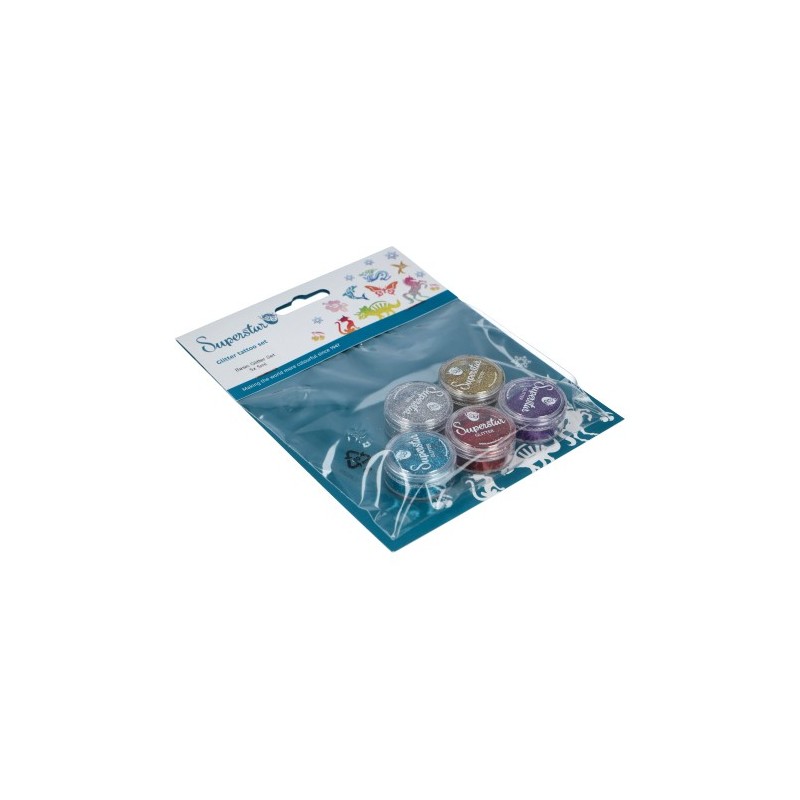 Losse glitters vindt u bij Noddies!