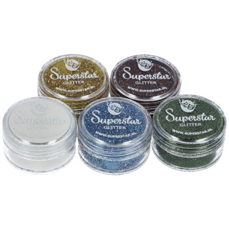 Losse glitters vindt u bij Noddies!