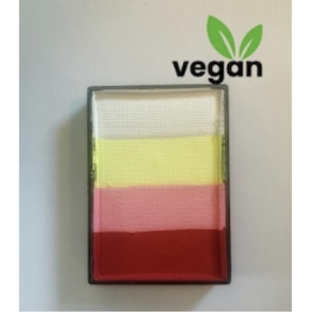 Cameleon Face Paint | Split Cake | ROSITA PTL04 BodyBlock