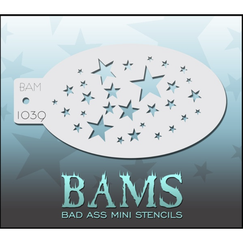 Schmink & Facepaint | Schmink sjabloon | BAM1039 | Sterren