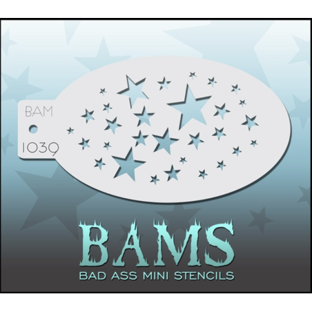 Schmink & Facepaint | Schmink sjabloon | BAM1039 | Sterren