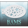 Schmink & Facepaint | Schmink sjabloon | BAM1039 | Sterren
