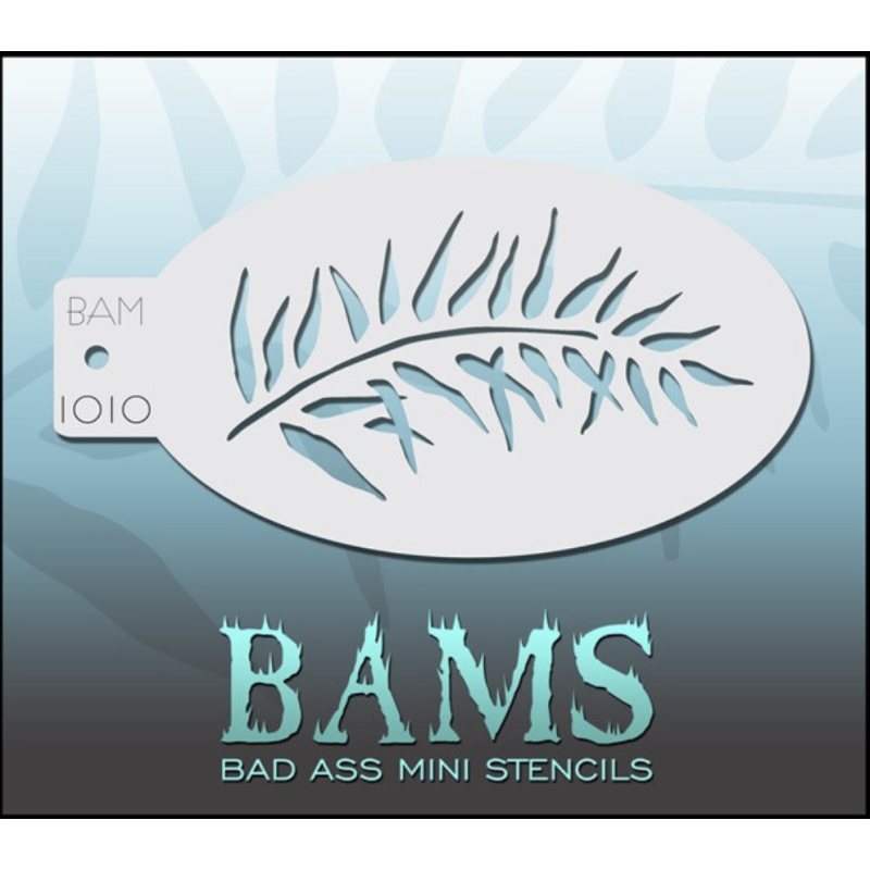 Schmink & Facepaint | Schmink sjabloon | BAM1010 | Blad