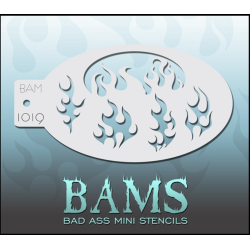 Schmink & Facepaint | Schmink Sjabloon | BAM1019 | Vlammen