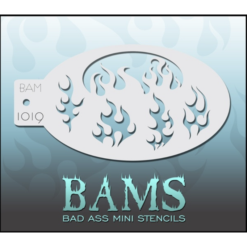 Schmink & Facepaint | Schmink Sjabloon | BAM1019 | Vlammen