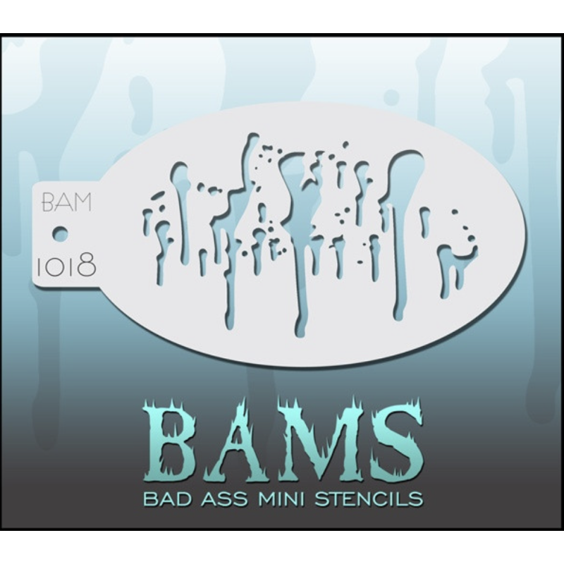 Schmink & Facepaint | Schmink sjabloon | BAM1018 | Druppels