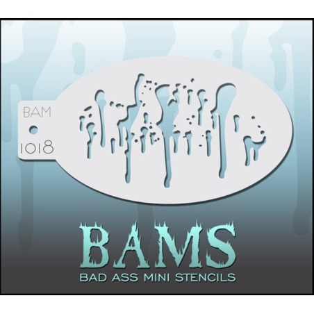 Schmink & Facepaint | Schmink sjabloon | BAM1018 | Druppels