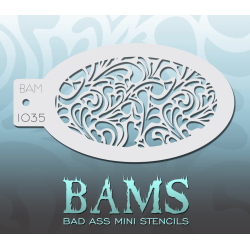 Schmink & Facepaint | Schmink sjabloon | BAM1035 | Swirls