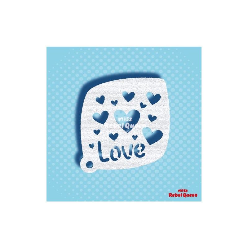 MRQ Schminksjabloon | Hearts and Love