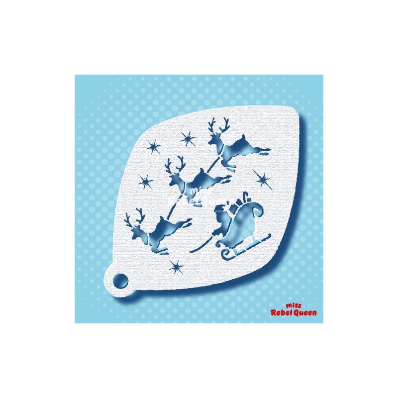 Santa's Speedy Sleigh - MRQ Stencils