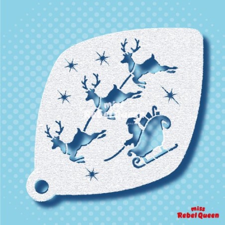 Santa's Speedy Sleigh - MRQ Stencils