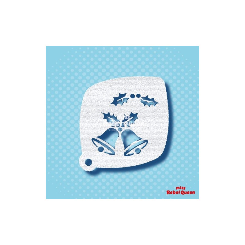 MRQ Schminksjabloon | Kerst Bells