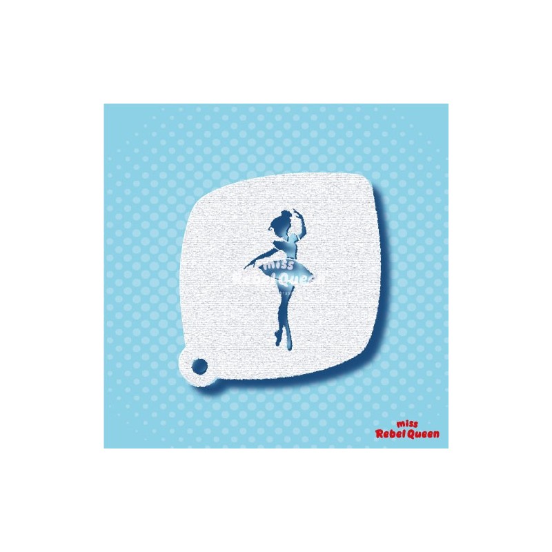 MRQ Schminksjabloon | Ballarina Danseres 2