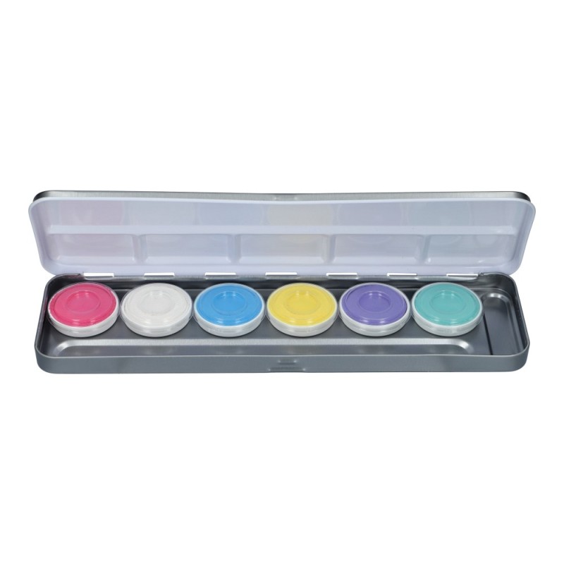 Superstar | Professioneel  Schminkpallet | Superstar Schmink  Palet 63.0 - 6x Pastel