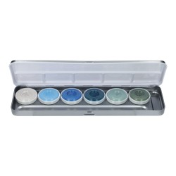 Superstar | Professioneel  Schminkpallet | Superstar Schmink - Palet - LUXURY SHIMMER BLUE LAGOON