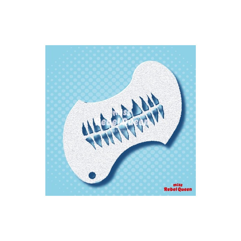 Schminksjabloon | Snel & Strak Schminken | MRQ Schminksjabloon | Tooth