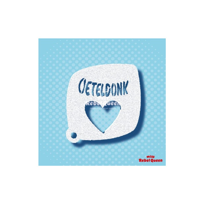 MRQ Schminksjabloon | Carnaval Oeteldonk