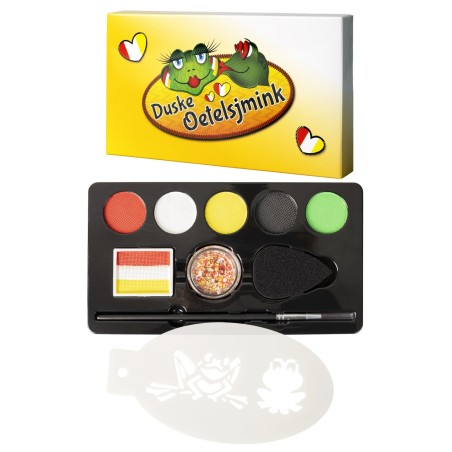 Schminkpakket Oeteldonk | Carnaval Den Bosch | Oeteldonk kleuren