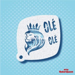 Schminksjabloon | Voetbal | Nederland | Holland | Voetbal | Koningsdag