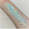 Pixie Paint Glittergel | Blue Monday 30gr. | Voor huid & haar | uit voorraad leverbaar