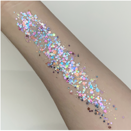 Pixie Paint Glittergel | Cupcake Day 30gr | Voor huid & haar | uit voorraad leverbaar