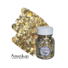 Pixie Paint Glittergel | Lucky Star Gold 30 gr | Voor huid & haar | uit voorraad leverbaar