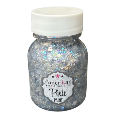 Pixie Paint Glittergel | Moonlight Silver 30 gr | Voor huid & haar | uit voorraad leverbaar