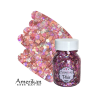 Pixie Paint Glittergel | Pretty in Pink 30gr | Voor huid & haar | uit voorraad leverbaar