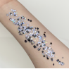 Pixie Paint Glittergel | Rockstar Grey 30gr. | Voor huid & haar | uit voorraad leverbaar