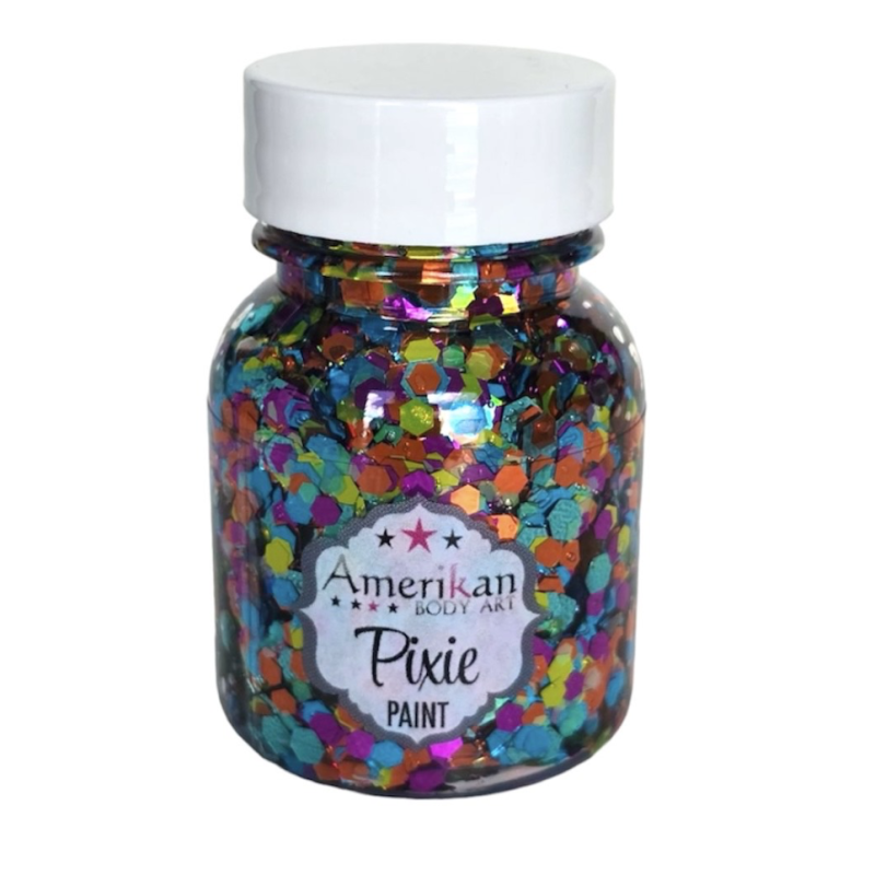 Pixie Paint Glittergel |  Tropical Whimsy 30gr | Voor huid & haar | uit voorraad leverbaar