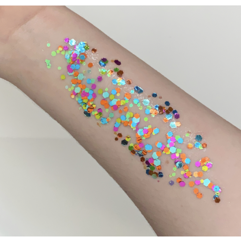 Pixie Paint Glittergel |  Tropical Whimsy 30gr | Voor huid & haar | uit voorraad leverbaar