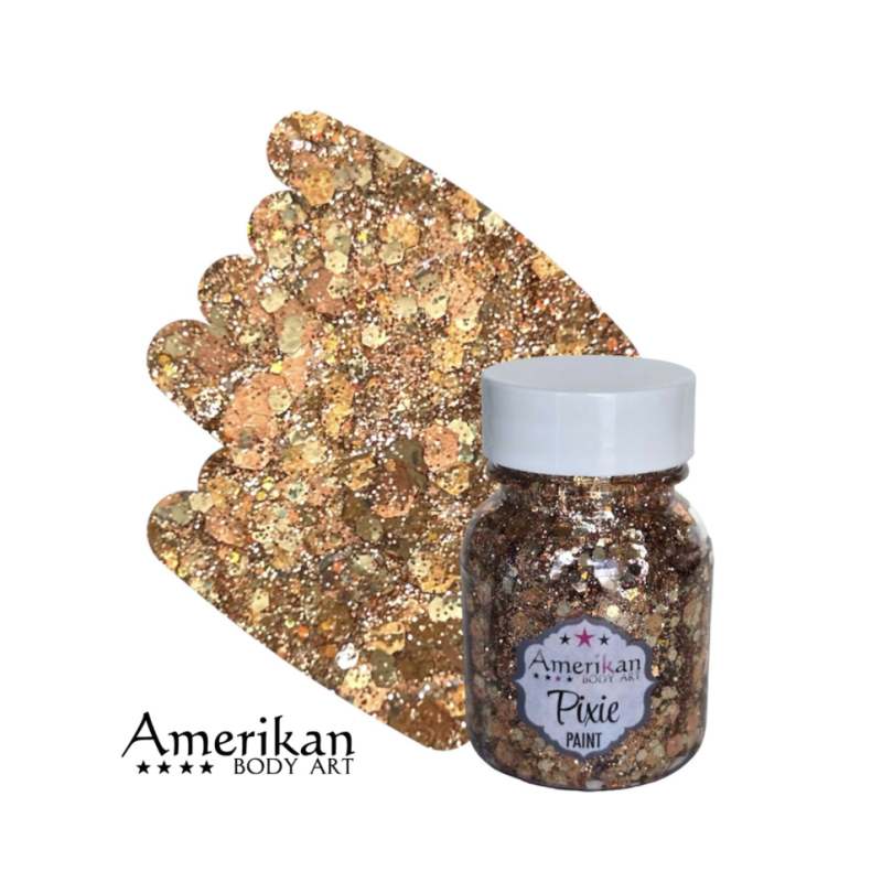 Pixie Paint Glittergel | Walk Like an Egyptian 30 gr | Voor huid & haar | uit voorraad leverbaar