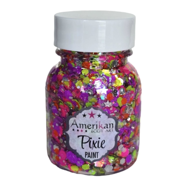 Pixie Paint Glittergel | Valley Girl 30g | Voor huid & haar | uit voorraad leverbaar