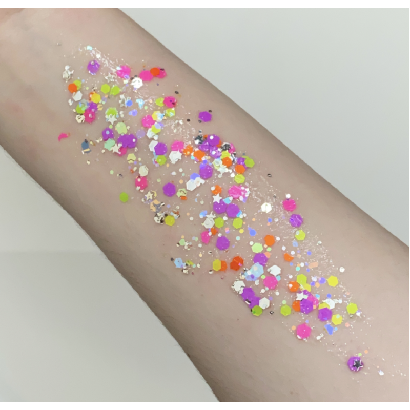 Pixie Paint Glittergel | Valley Girl 30g | Voor huid & haar | uit voorraad leverbaar