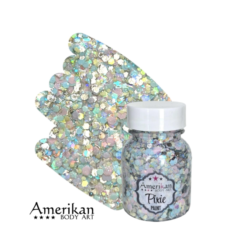 Pixie Paint Glittergel |  Babycakes Pearl 30 gr | Voor huid & haar | uit voorraad leverbaar