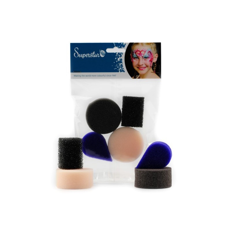 Schminksponsjes set - 4 stuks