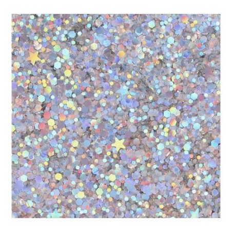 Superstar| Chunky Glitter Cream | Silver Starlight 10ml