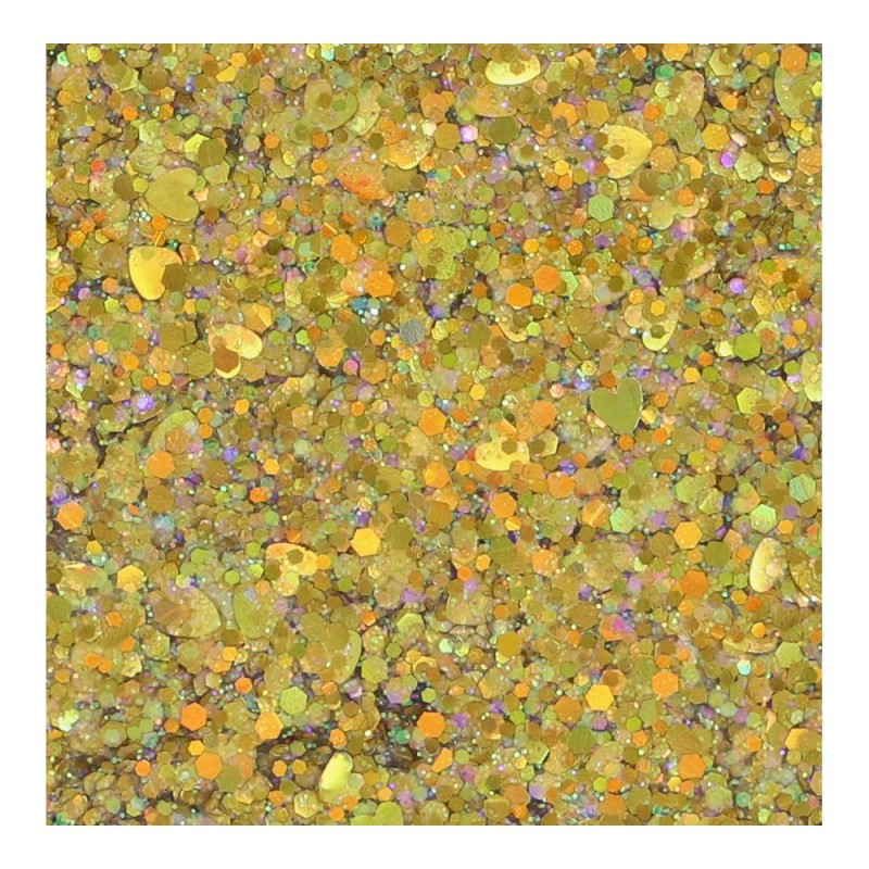 Superstar| Chunky Glitter Cream | Golden Sunlight 10ml