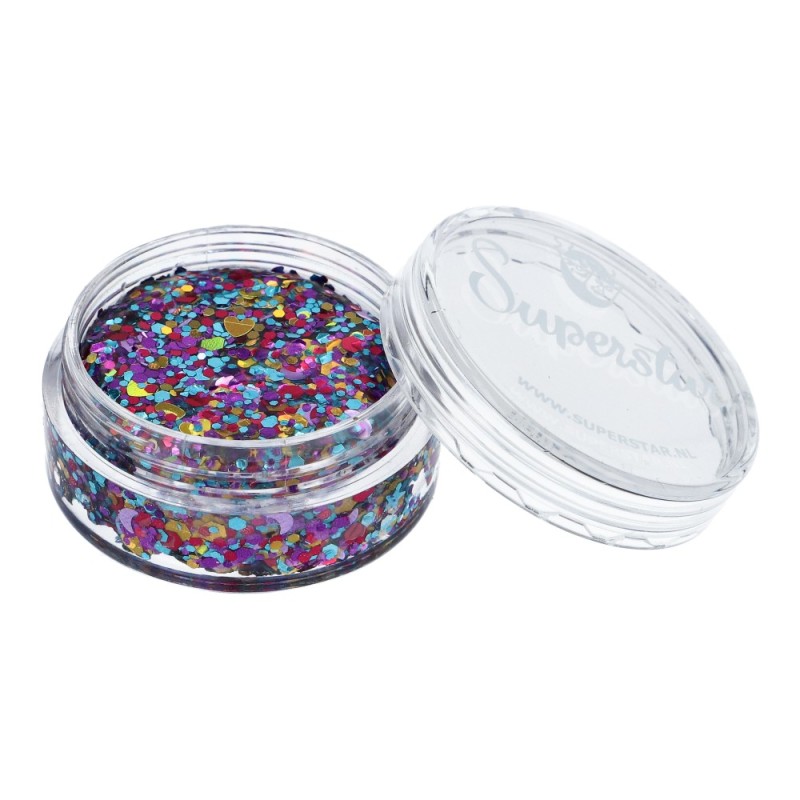 Superstar Cosmetische Glitter | Chunky Glitter Cream |  Carnival 10ml