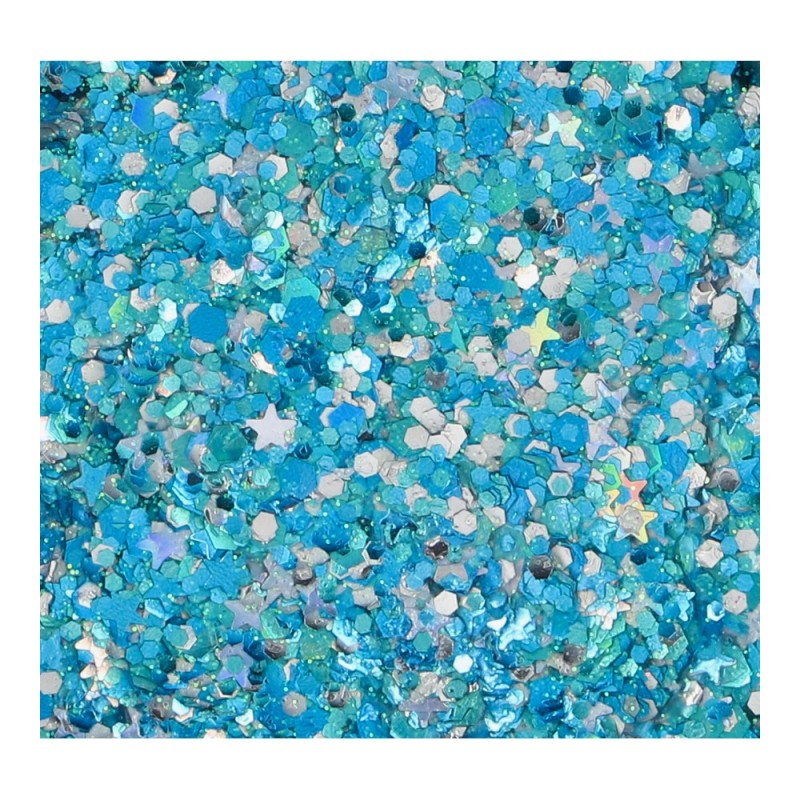 Superstar Cosmetische Glitter | Chunky Glitter Cream |   Ice Queen 10ml